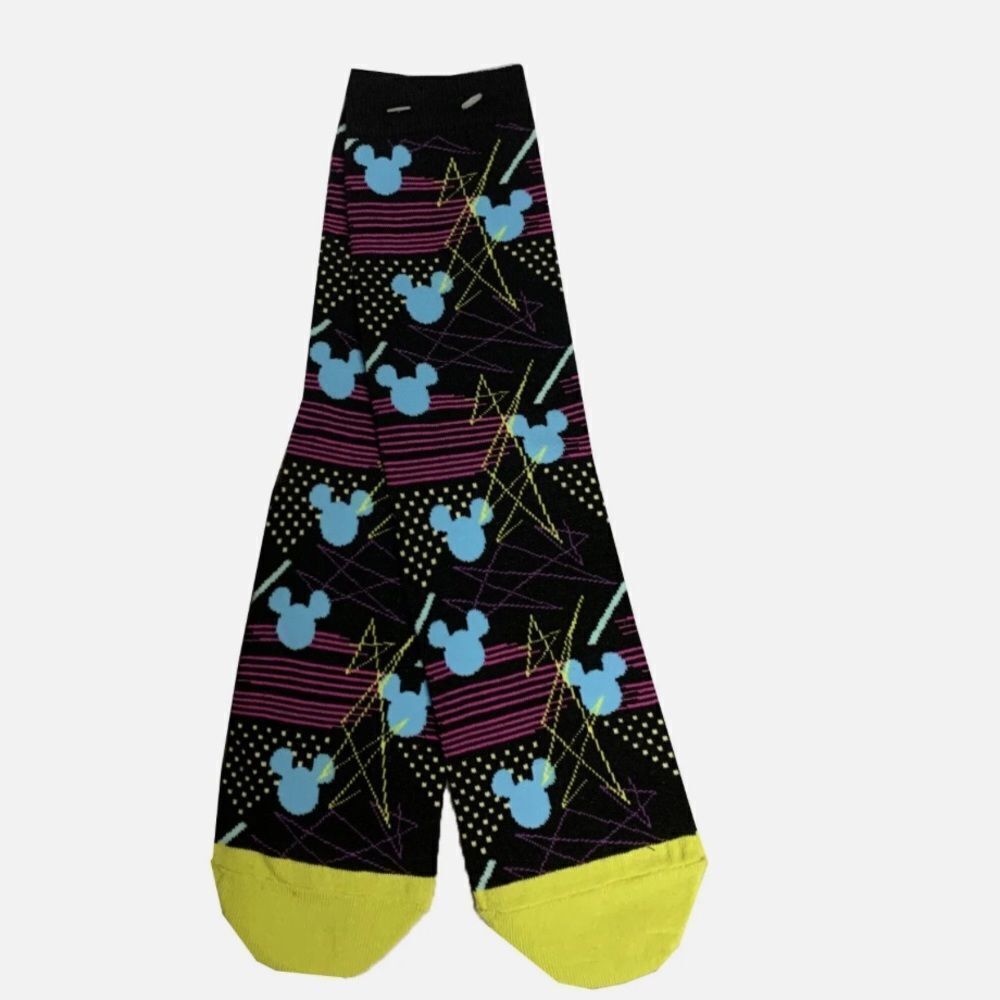 Disney‎ Parks Retro Icon Mouse Ears Socks Adult Unisex M NWT